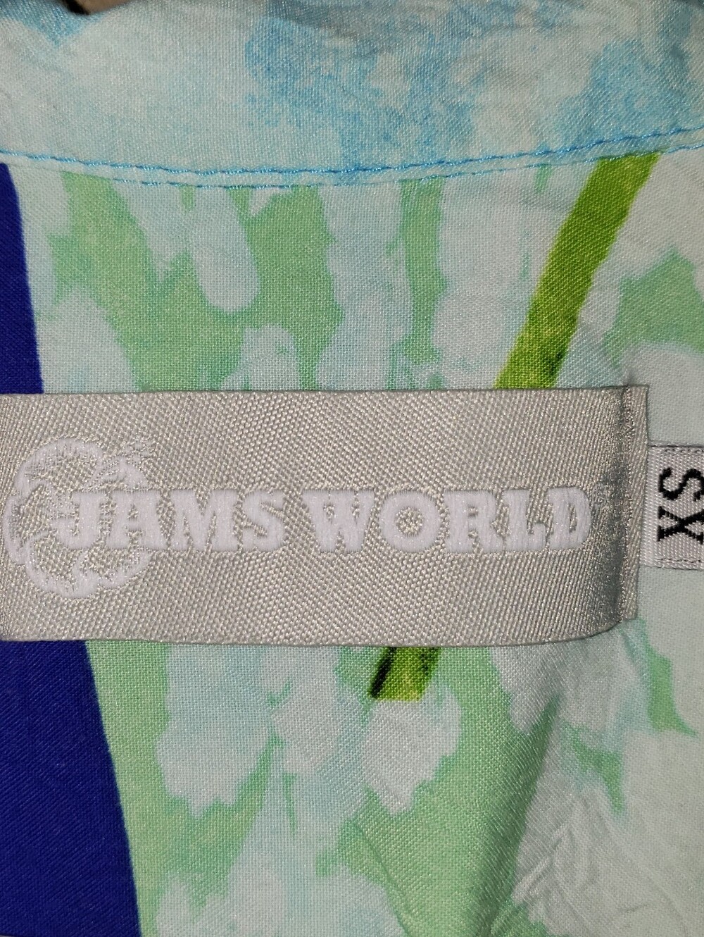 Jams World Tropical Button Down Hawaain Shirt - Picture 2 of 3